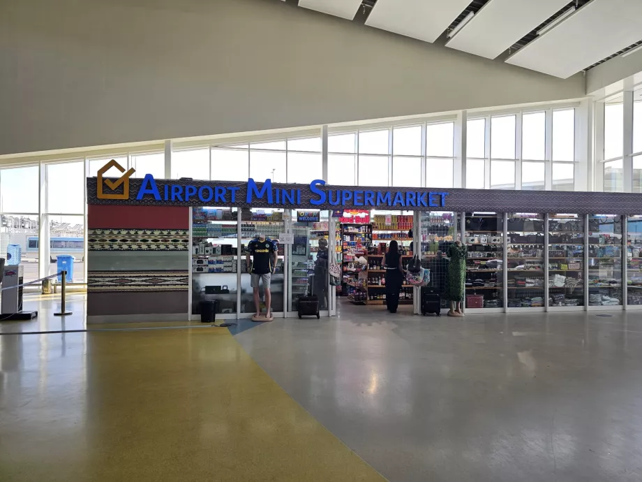 Minimarket, viešoji erdvė, 3 terminalas
