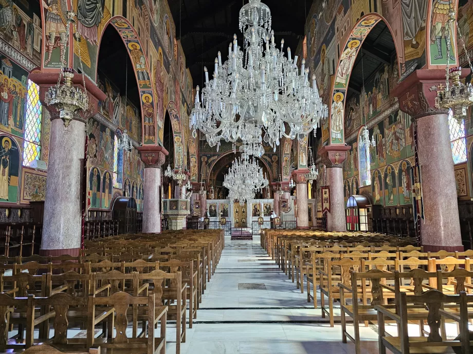 Evangelizmo bažnyčios interjeras