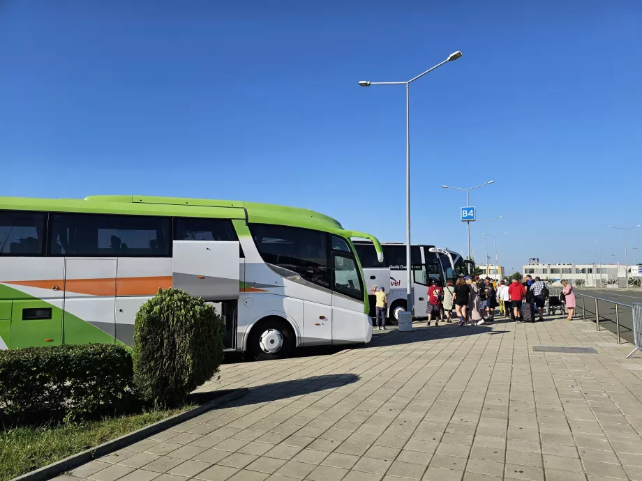 Turistinių autobusų stotelės
