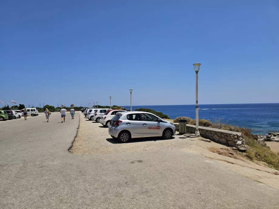 Automobilių stovėjimo aikštelė prie Kallithea Springs