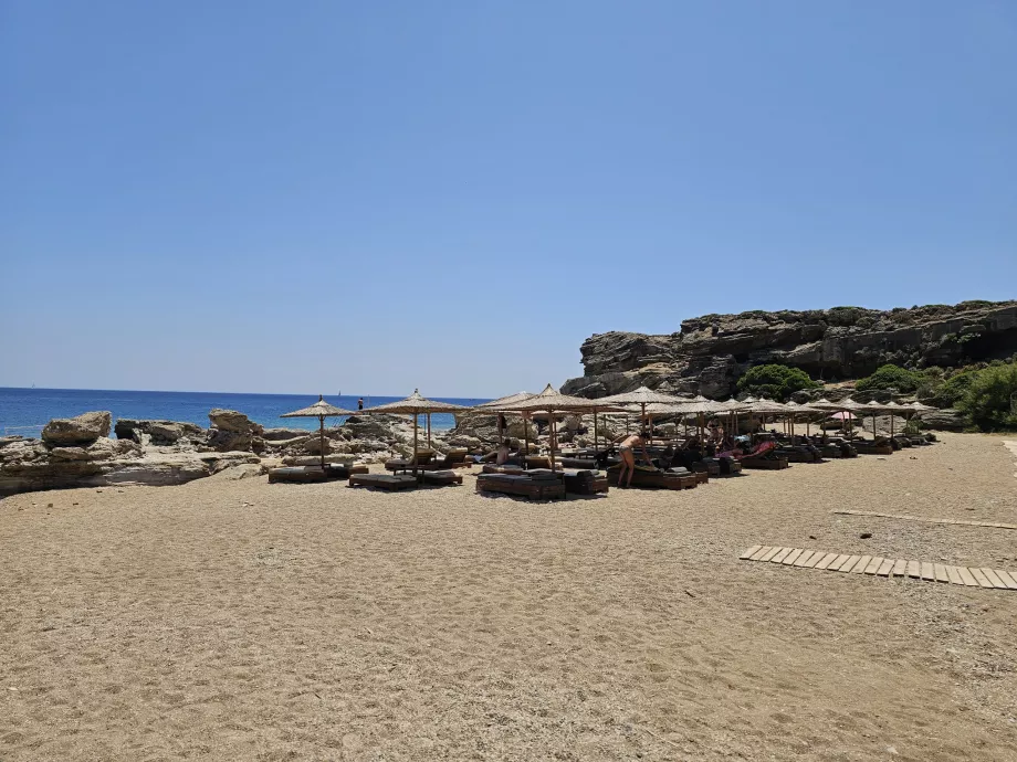 Paplūdimys prie Kallithea šaltinių