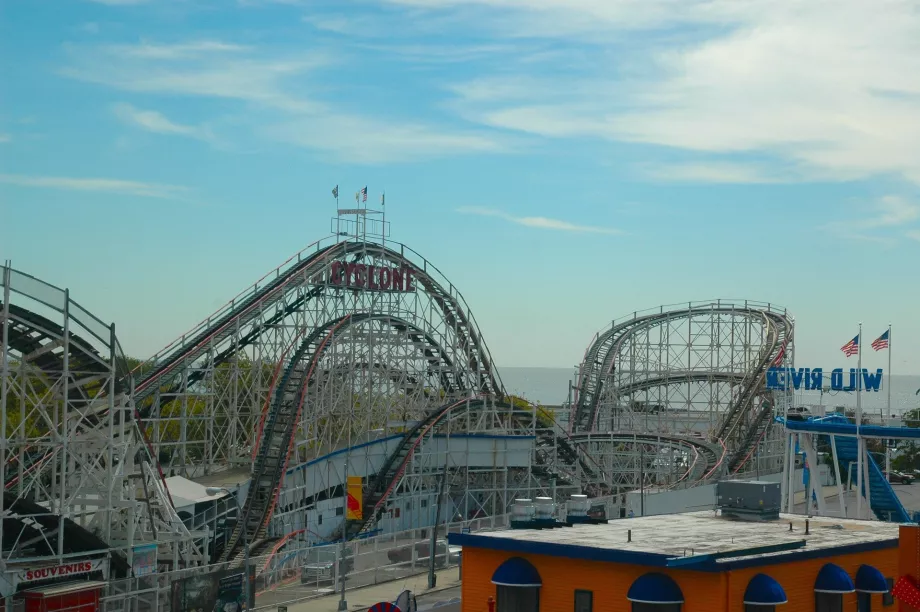 Luna parkas Coney Islande