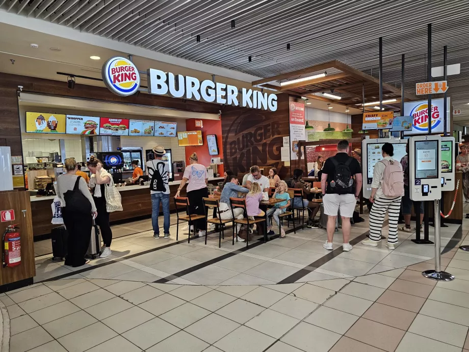 "Burger King", tranzitinė zona