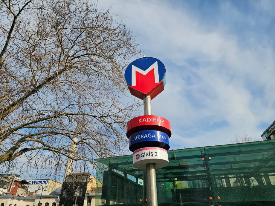 Metro stoties pavadinimas