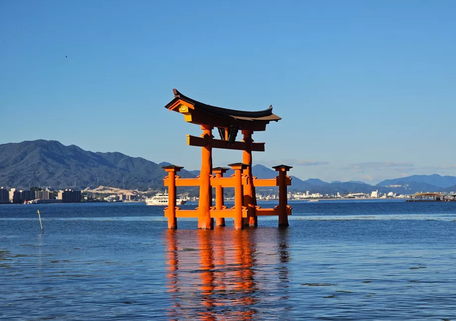Torii vartai per potvynį