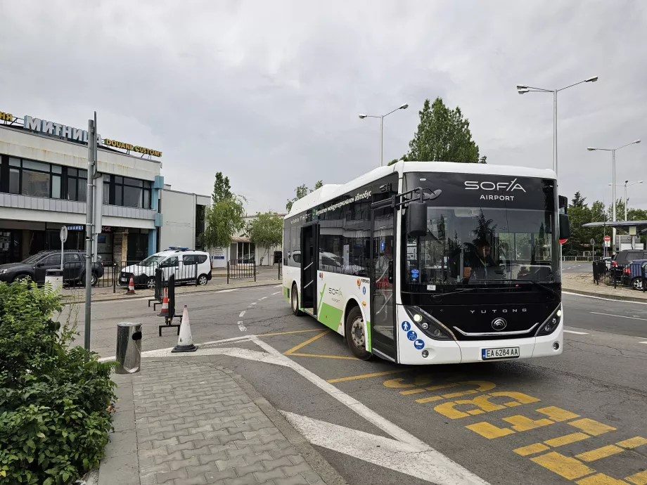 Pervežimas autobusu tarp terminalų