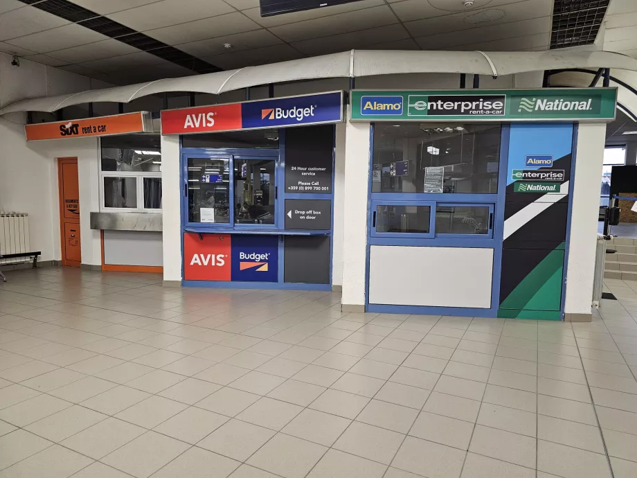 Automobilių nuoma, 1 terminalas
