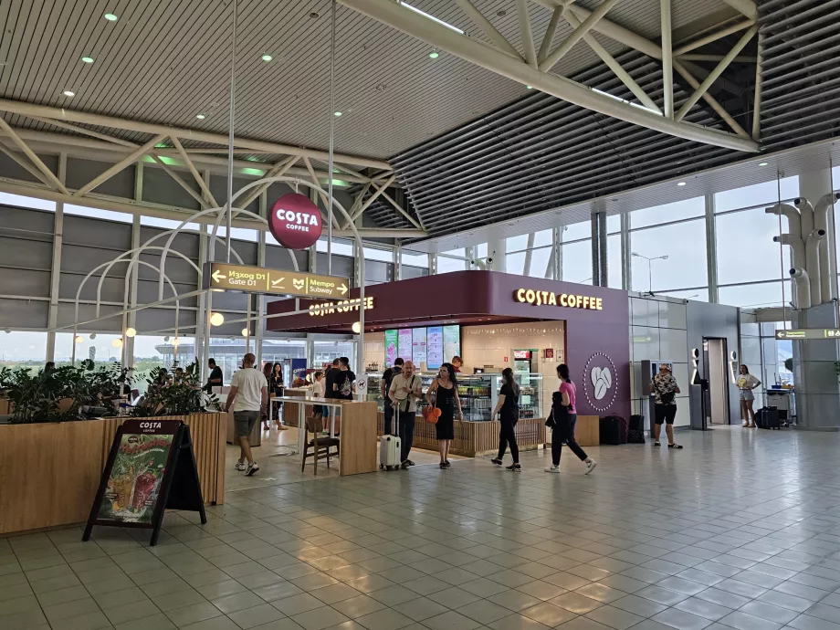 "Costa Coffee", 2 terminalas