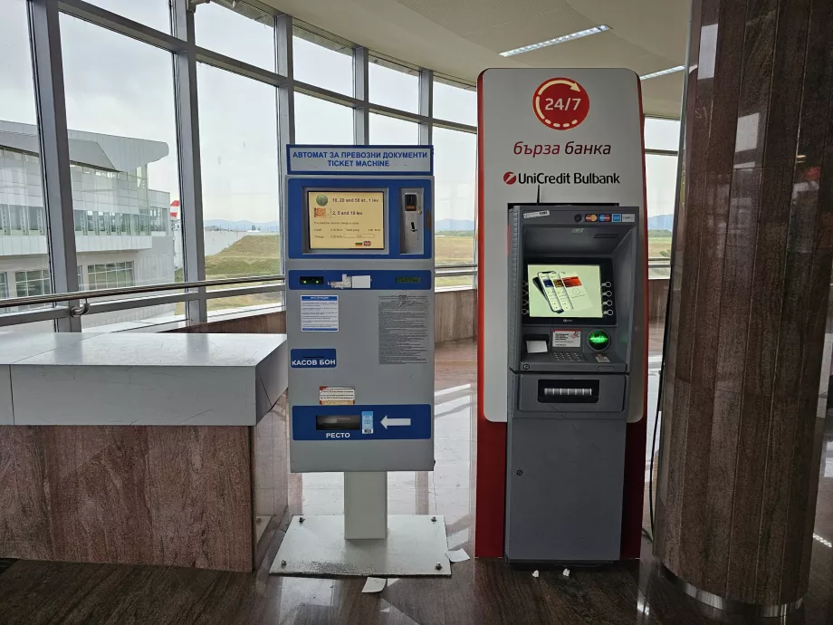 Vienkartinių bilietų automatas metro