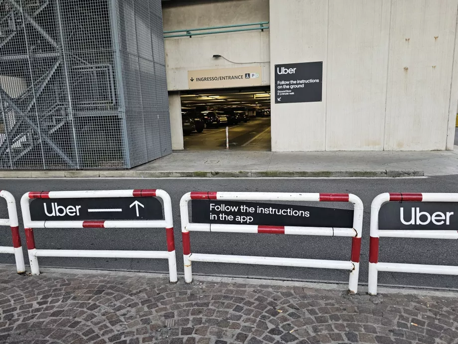 Kaip nuvykti į „Uber“ paėmimo vietą