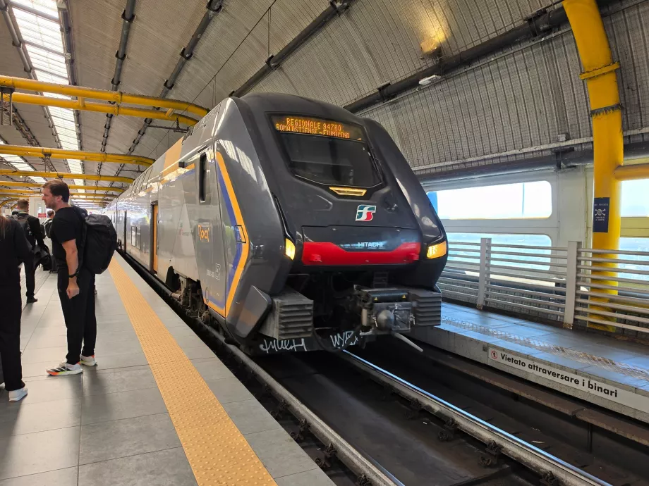 Traukinys Fiumicino oro uoste