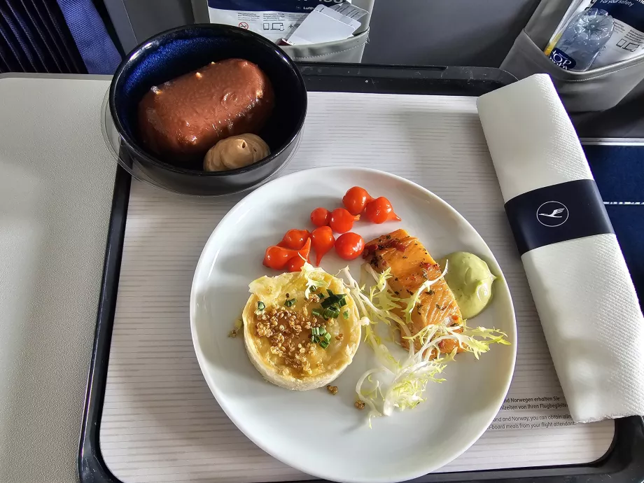 Užkandžiai PRG-MUC maršrute