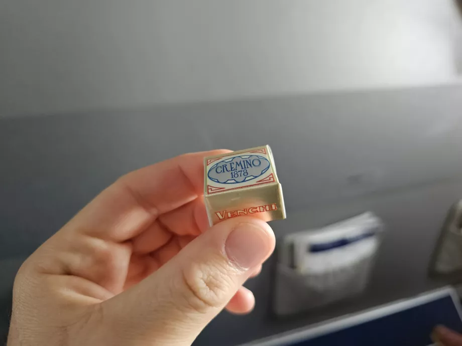 Šokoladas prieš nusileidimą