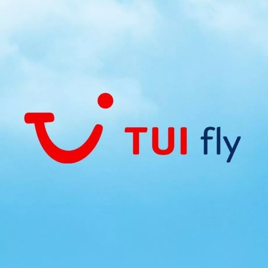 "Tui fly Belgium" logotipas