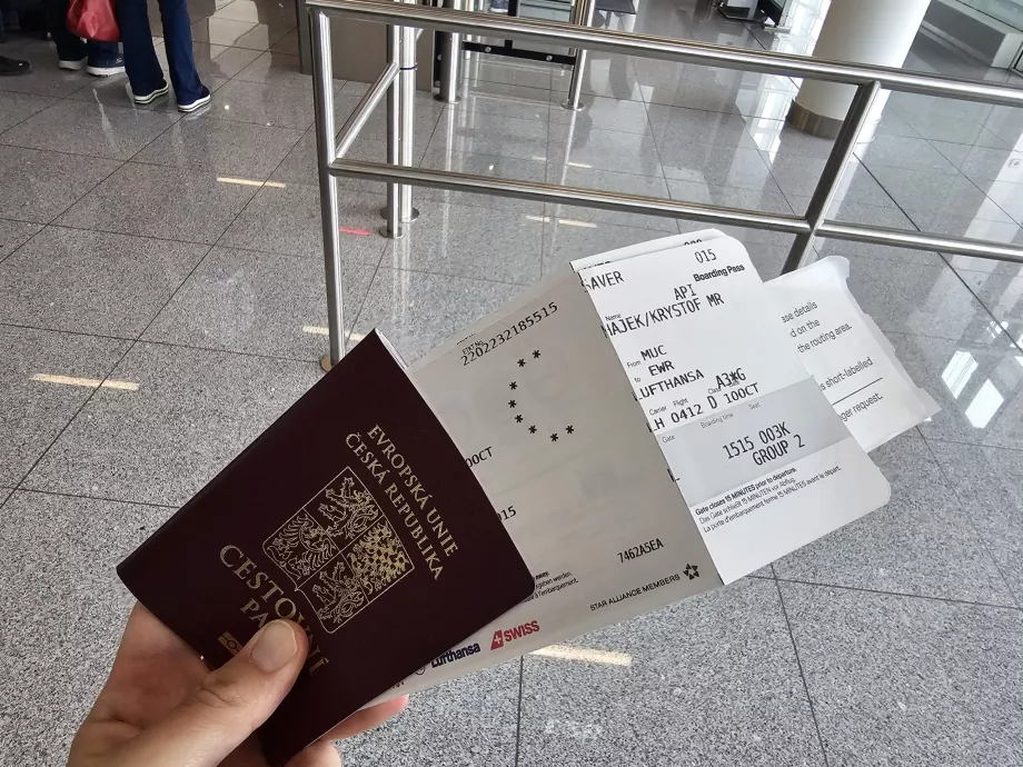 Verslo klasės įlaipinimo kortelė