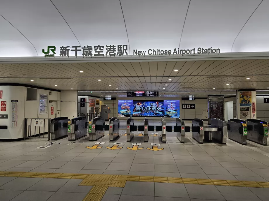 Įėjimas į traukinių stotį