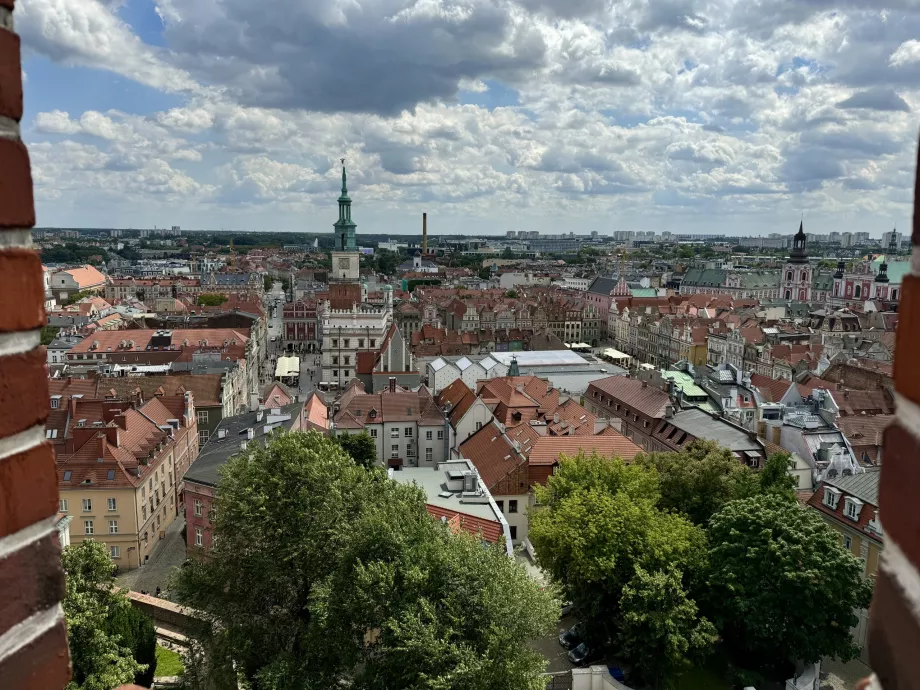 Vaizdas iš Poznanės karališkosios pilies
