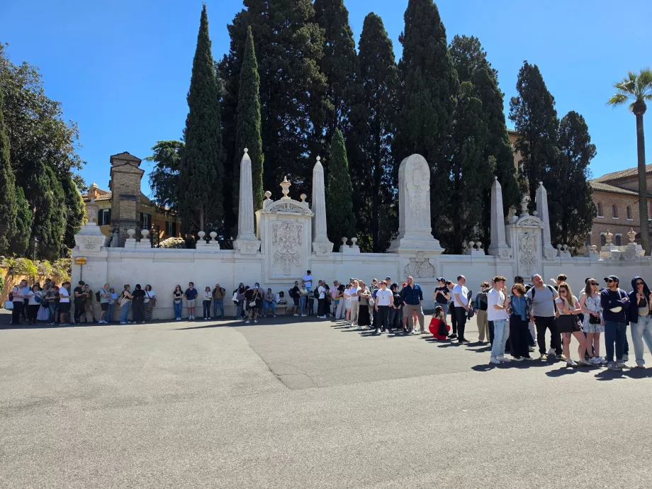 Aventino rakto skylutės eilė