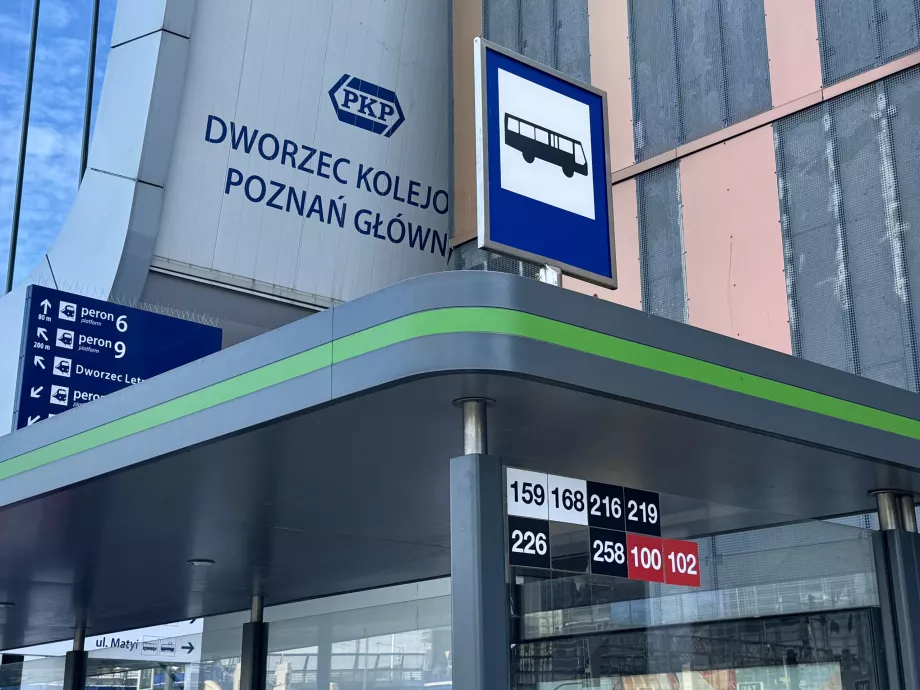 Autobusų stotelė Poznanė