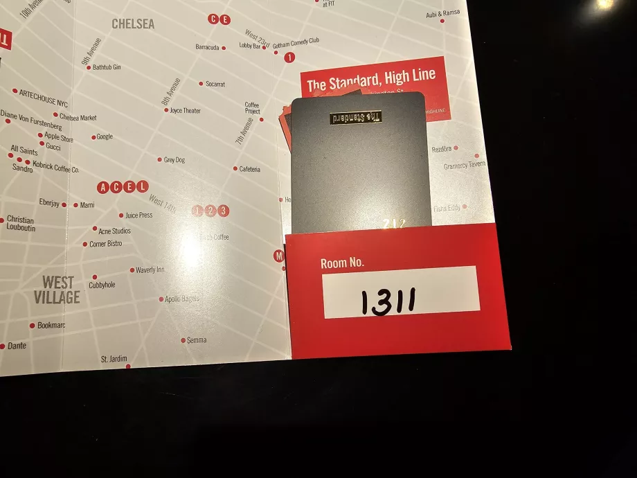 Kortelė iš kambario