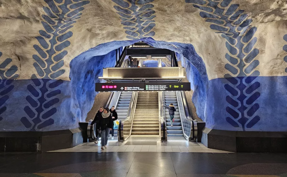 T-Centralen (mėlyna linija)