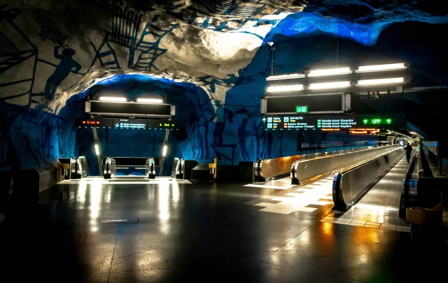 T-Centralen (išėjimas iš mėlynosios linijos)