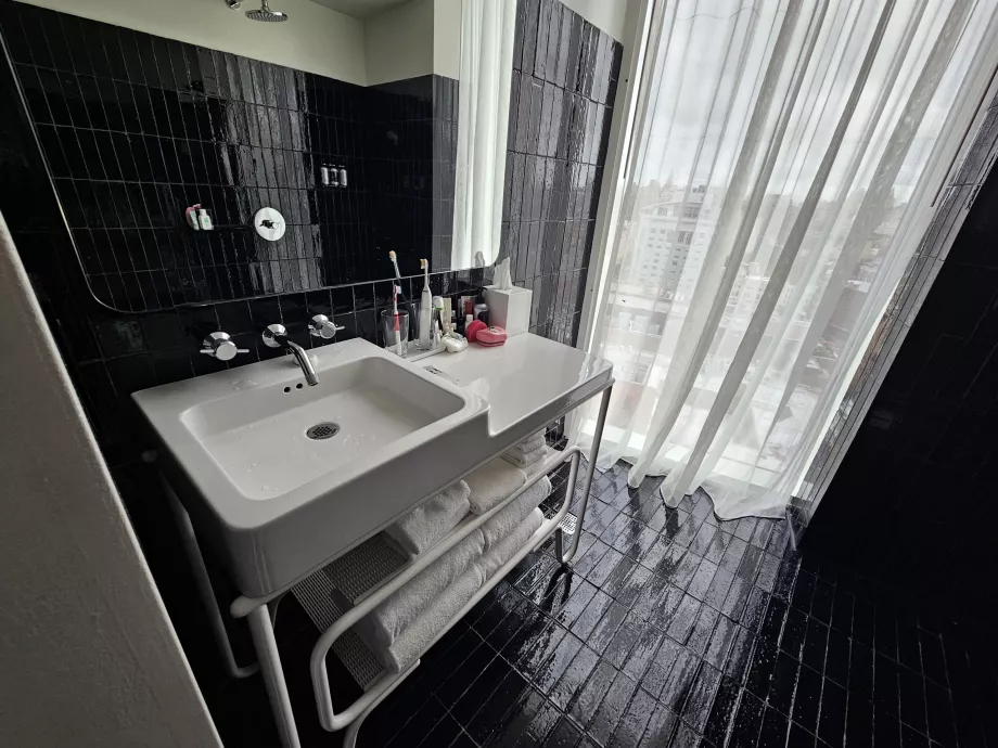 Vonios kambarys su vaizdu