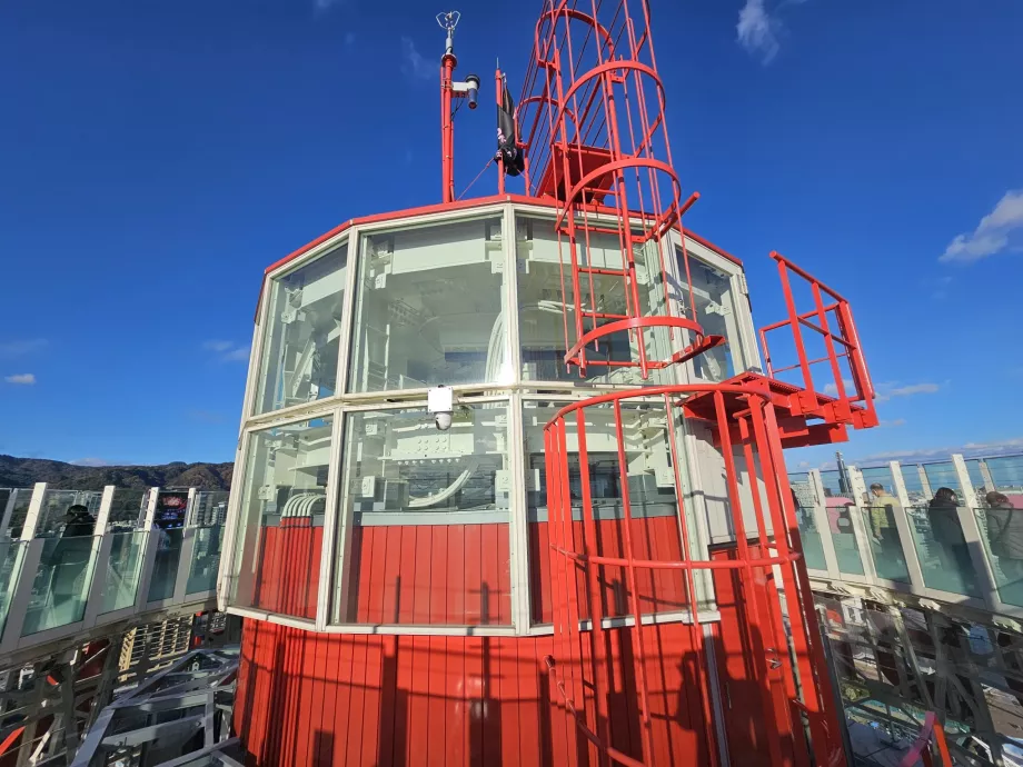 Švyturys prie Kobės uosto bokšto