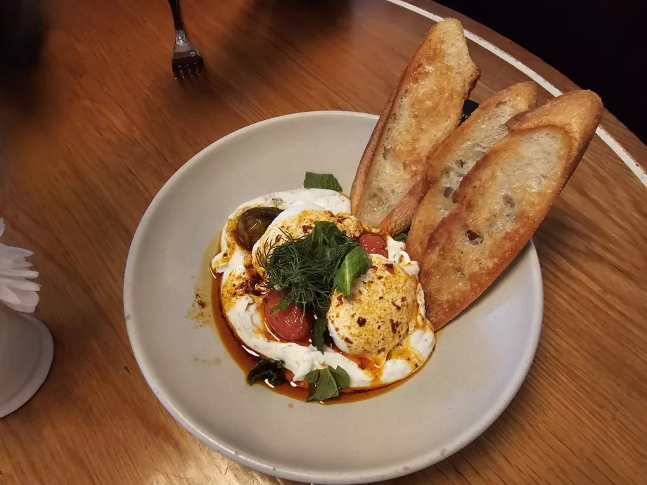 Pusryčiai, turkiški kiaušiniai