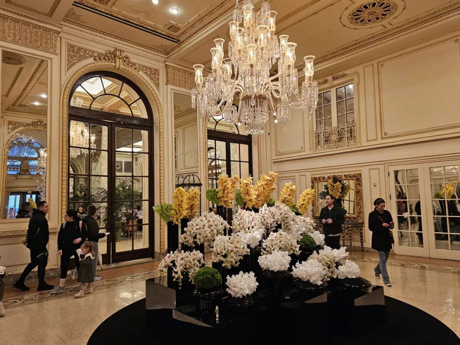 Pagrindinis viešbučio vestibiulis