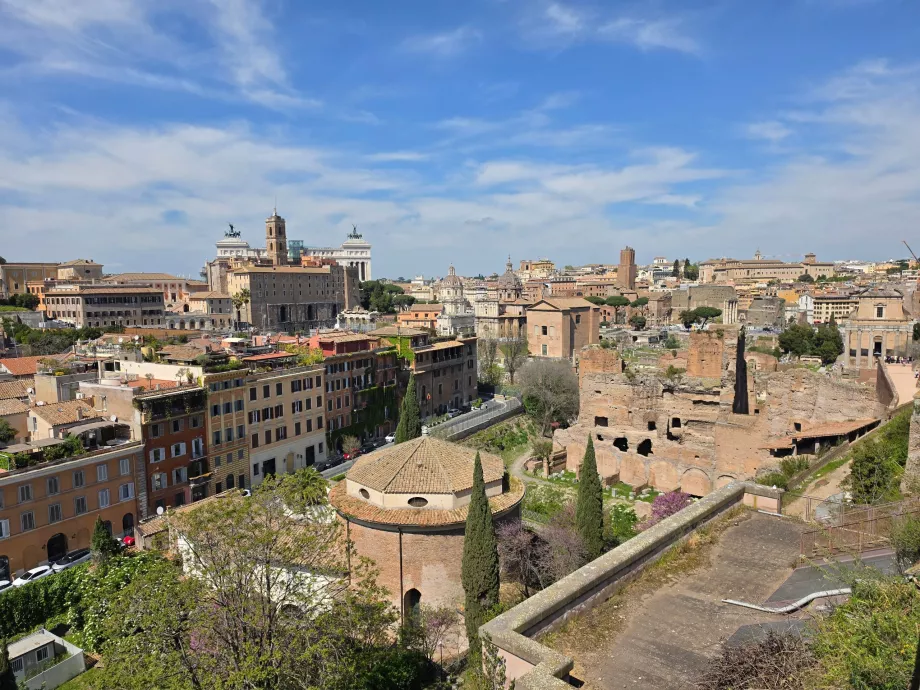 Forum Romanum iš Palatino kalvos