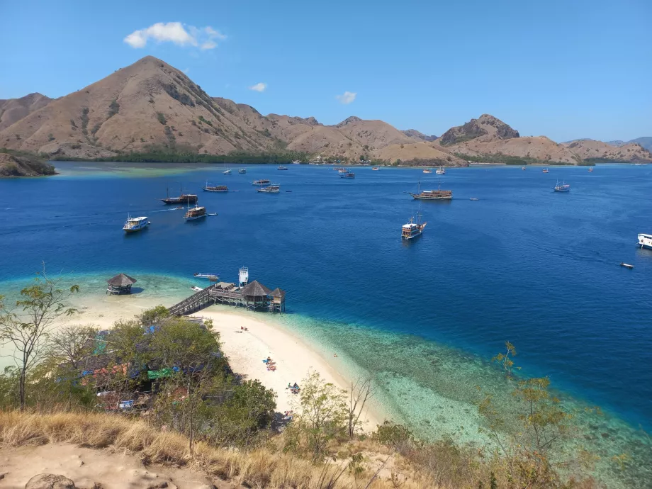 Kanavos sala, Komodo salos, Indonezija