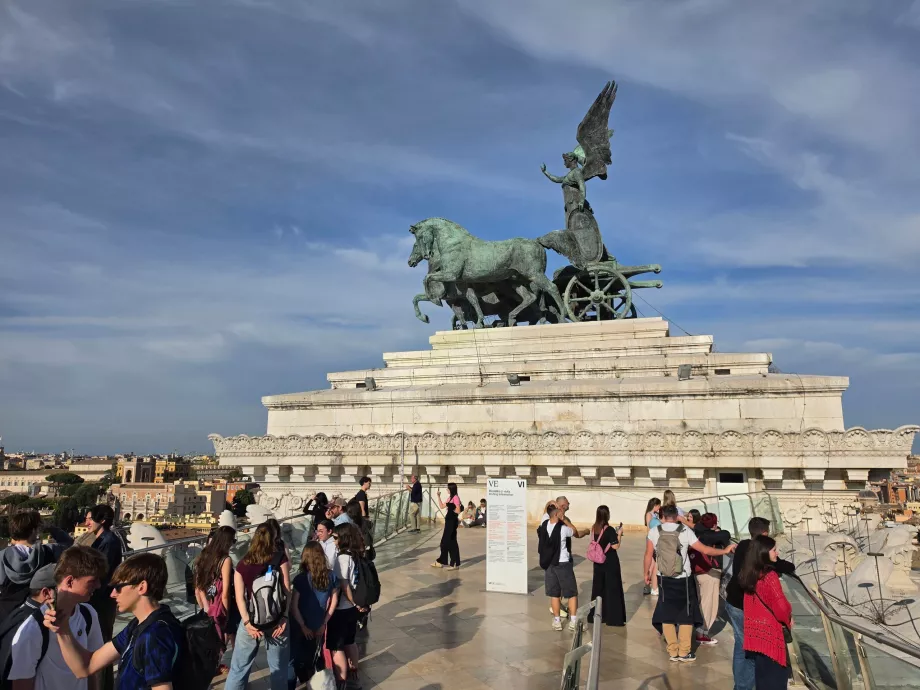 Altare della Patria, mokama dalis