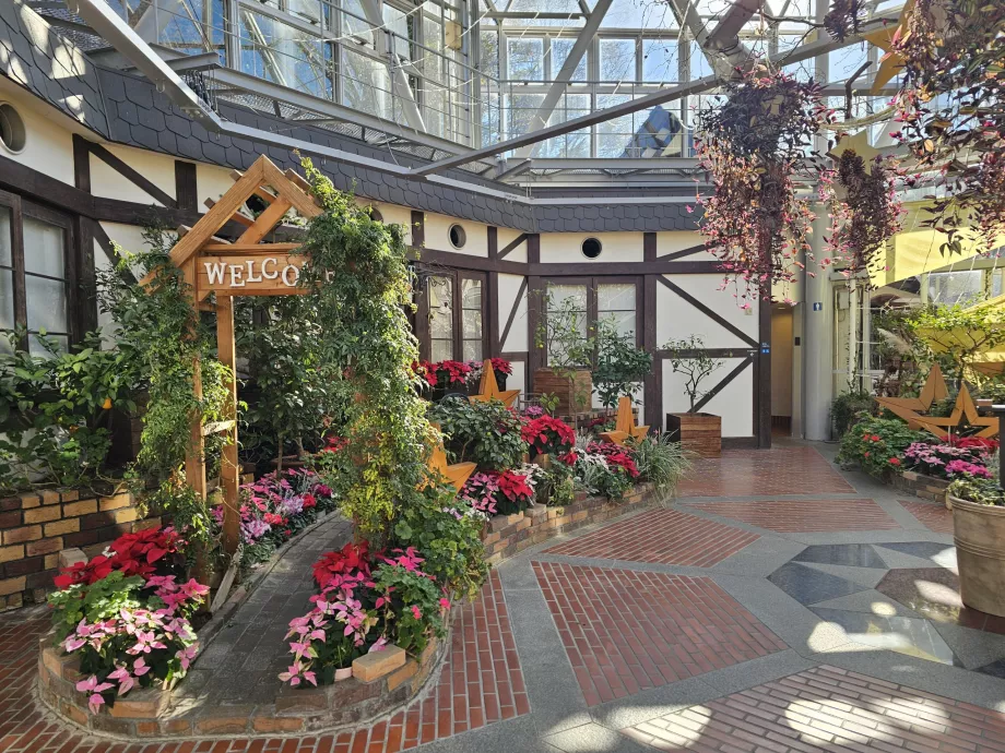 Šiltnamis Nunobiki vaistažolių soduose