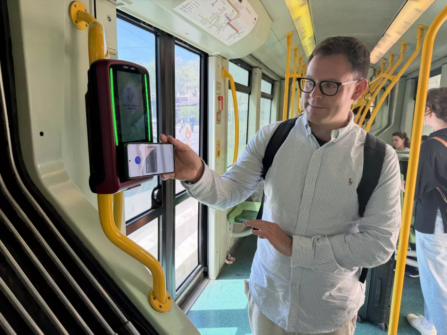 Mokėjimas kortele viešajame transporte