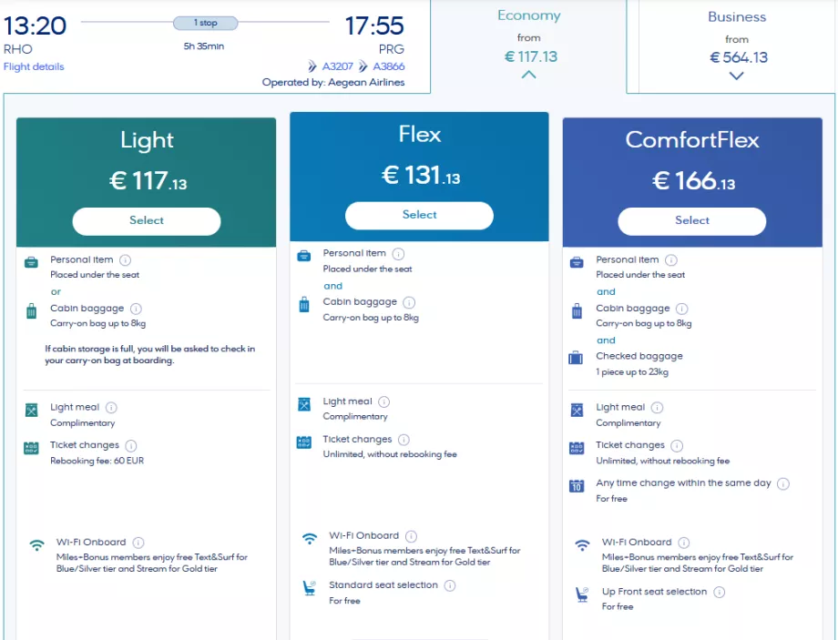 Skrydžio bilieto užsakymas