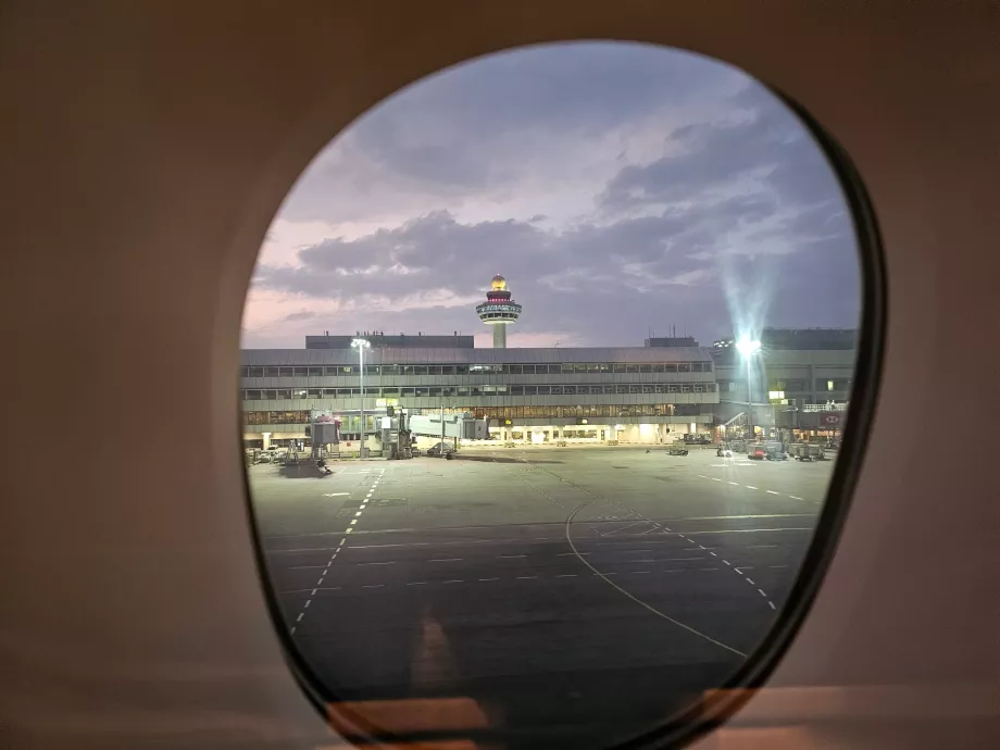 Prieš išvykstant iš Singapūro oro uosto
