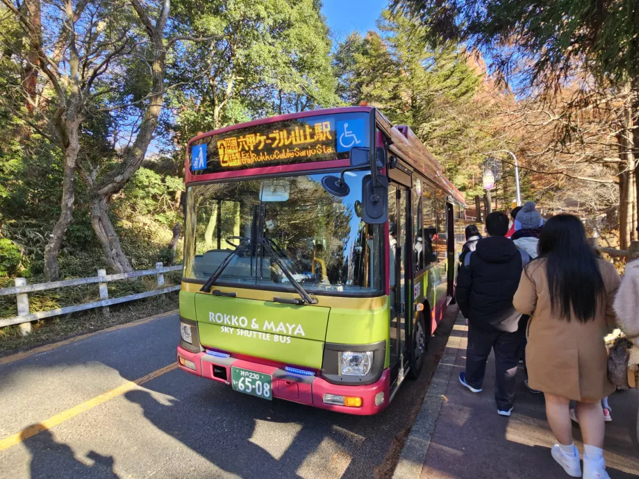 Autobusai Rokko kalno teritorijoje