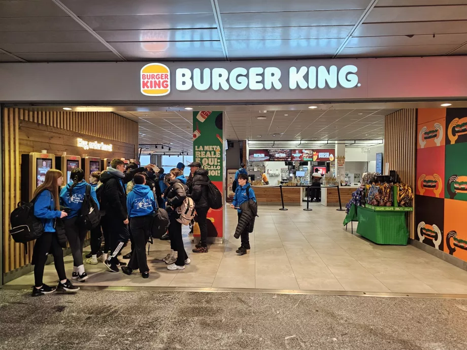 "Burger King", 2 terminalas