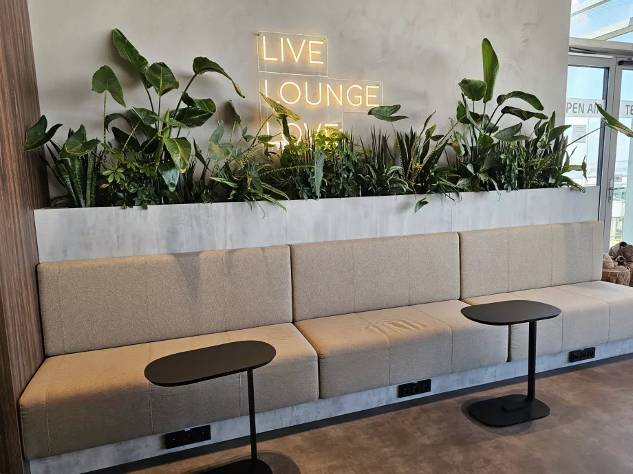 Sėdimos vietos poilsio kambaryje