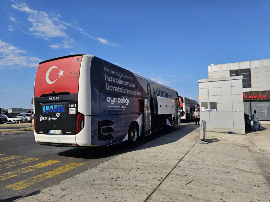 "Havabus" sustoja centro kryptimi