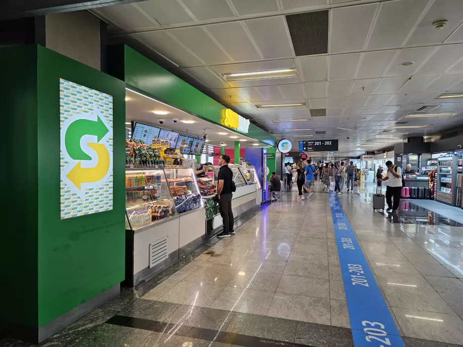 Greitasis maistas "Subway" tranzito rajone