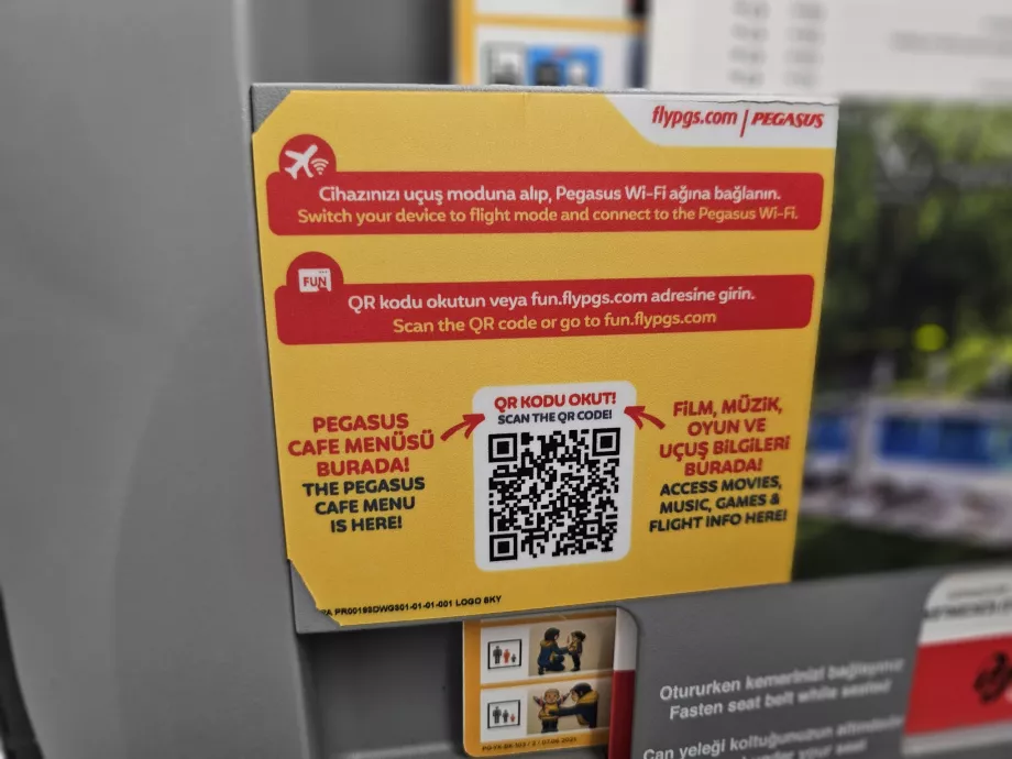 "Wi-Fi" ryšys skrydžio metu