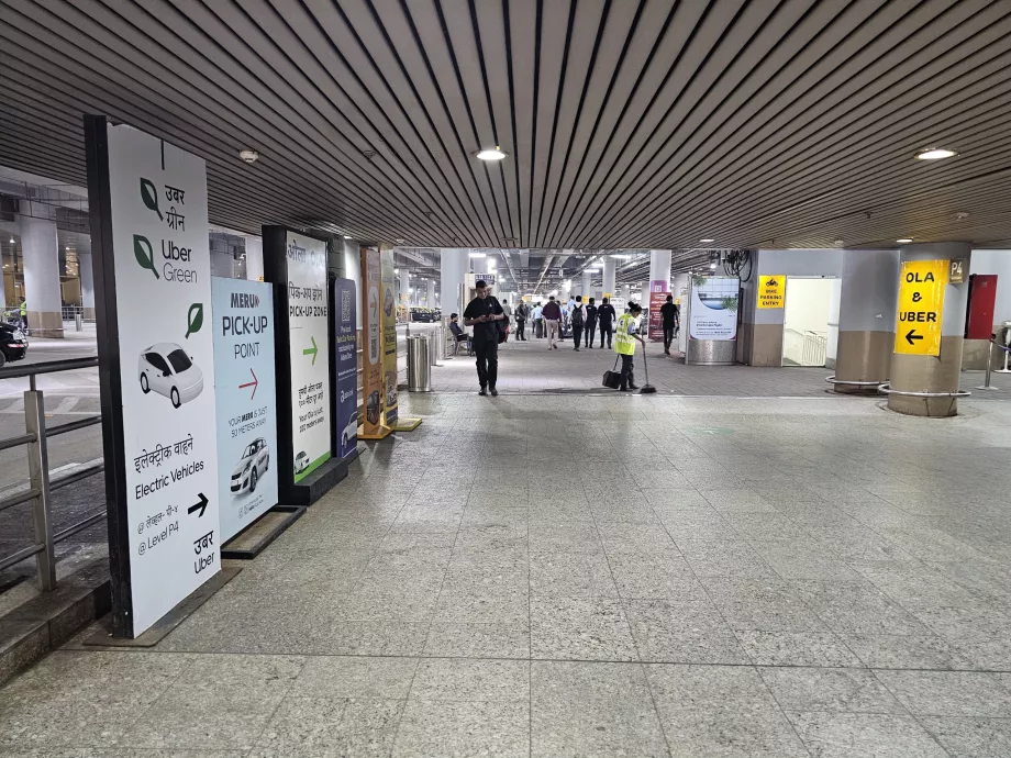 "Uber/Ola" stotelės