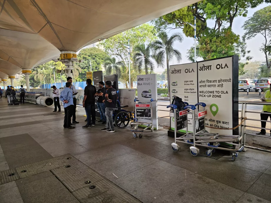 "Uber" / "Ola", 1 terminalas