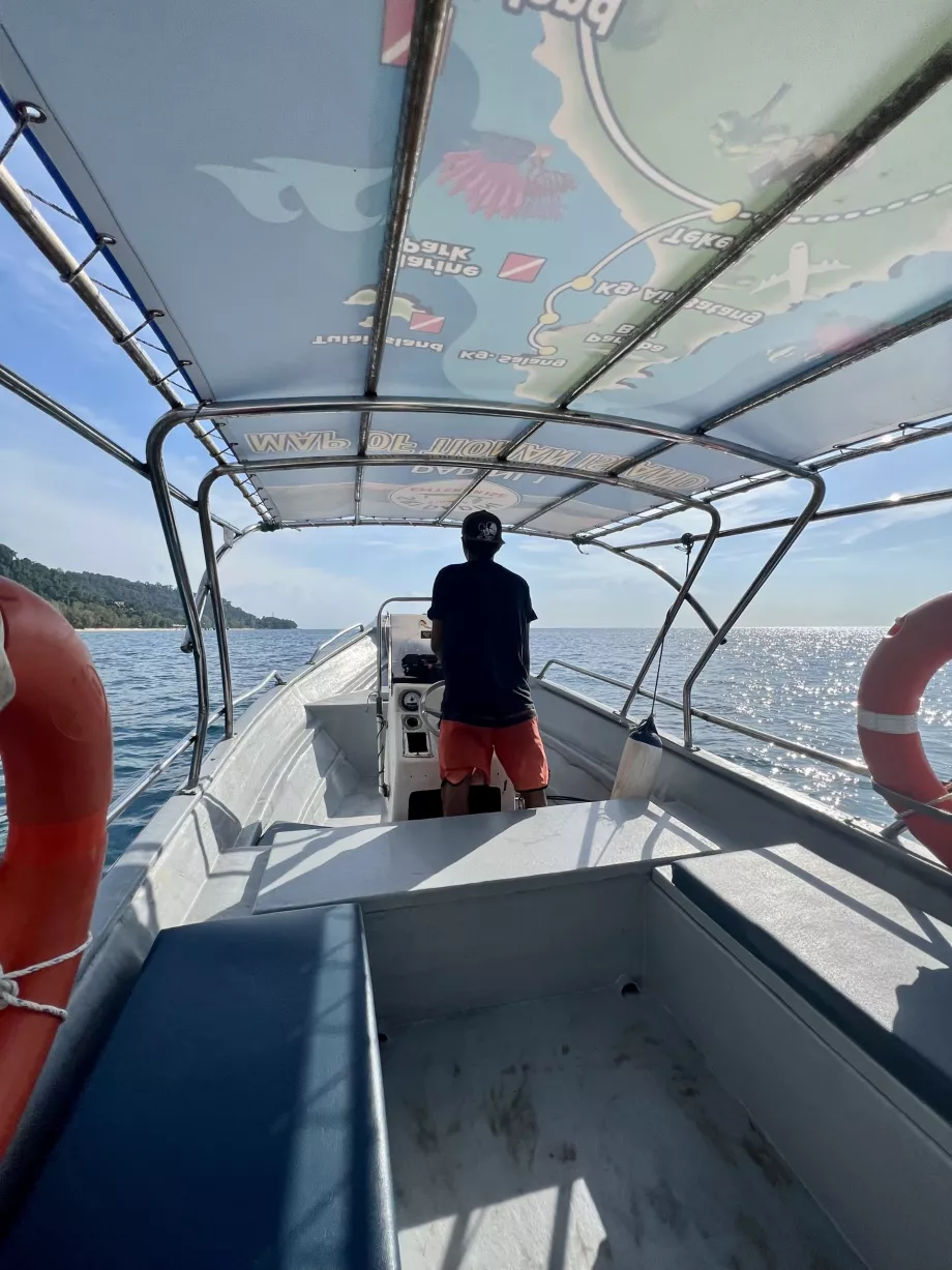 Jūrų taksi į Tioman