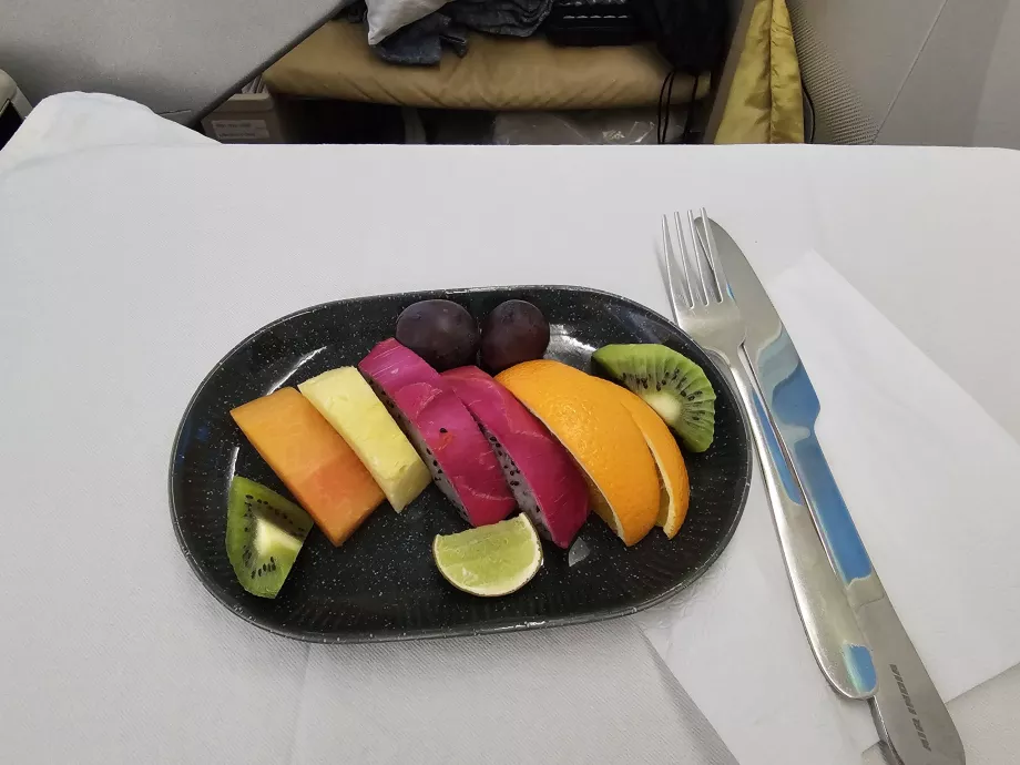 Vaisių dubuo, skrydis DEL-MXP