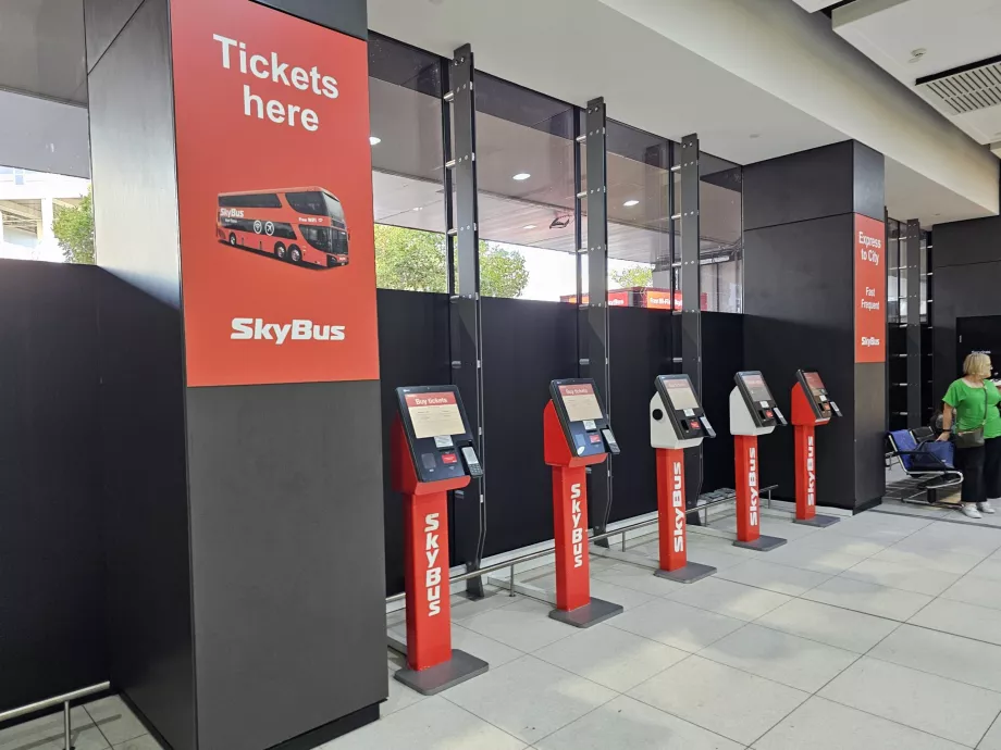 "Skybus" bilietų automatai