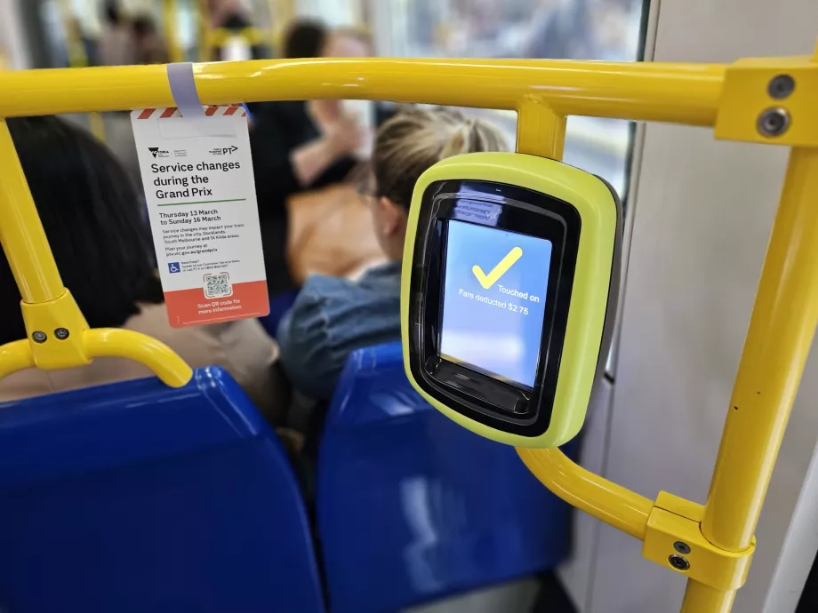 Validatorius tramvajuje