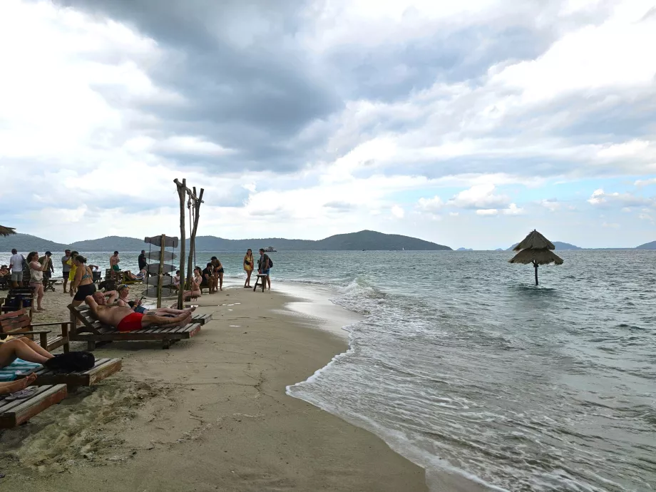 Paplūdimys Kiaulių saloje